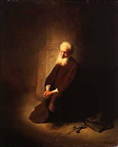 Rembrandt_st__peter_in_prision
